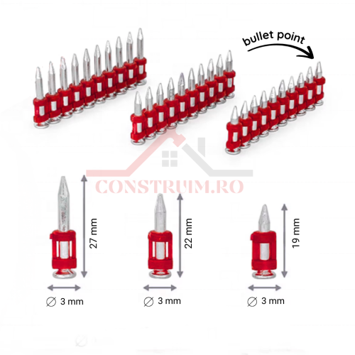 Cuie pistol DeWalt / Wurth 22 mm